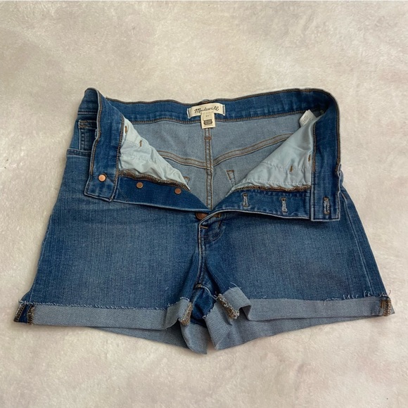 Madewell Roadtripper Jean Shorts in Pollard Wash 28434 - Picture 4 of 8